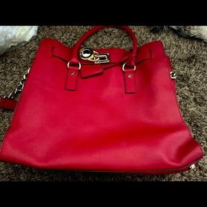 Red Michael Kors Hamilton